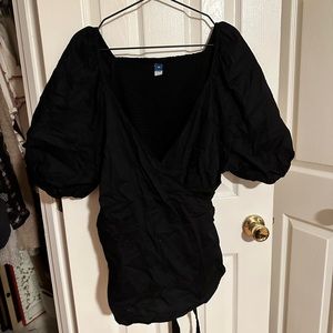 Old Navy Wrap Ruched Top